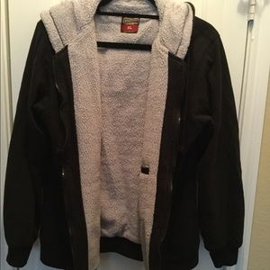 Zip up fleece jacket